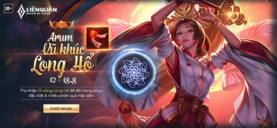 Trang phục Arum Vũ Khúc Long Hổ một skin quá cầu kì quá ủy mị   LVGamesnet Liên Quân Mobile