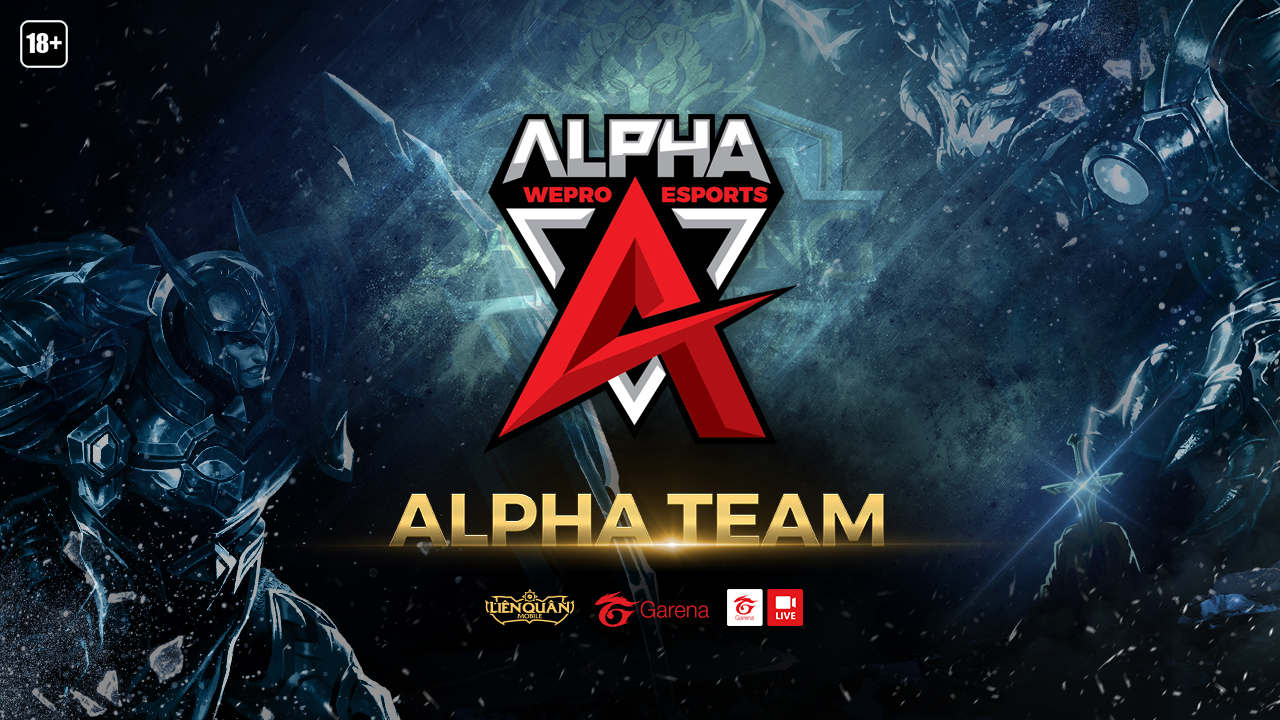 Alpha Team Liên Quân là đội đang được săn đón bởi những người chơi Liên Quân Mobile. Đội hình mạnh mẽ và sự phối hợp ăn ý giữa các thành viên sẽ khiến bạn phải trầm trồ thán phục.