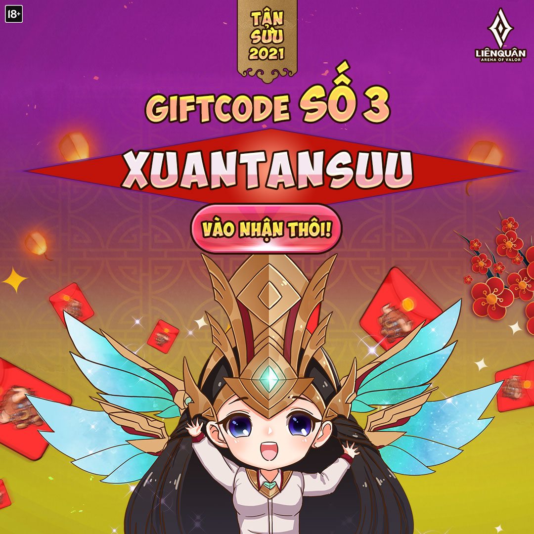 Free Giftcode - Hốt Quà Xuyên Tết! | Garena Liên Quân Mobile