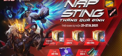 SỰ KIỆN “NẠP STING – THẮNG QUÀ ĐỈNH” ĐÃ QUAY TRỞ LẠI!