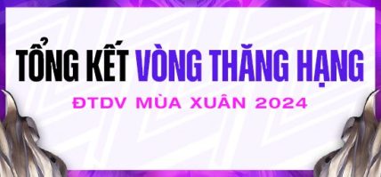 TỔNG KẾT VÒNG THĂNG HẠNG ĐẤU TRƯỜNG DANH VỌNG MÙA XUÂN 2024