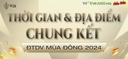 CHUNG KẾT ĐTDV MÙA ĐÔNG 2024: 27/10 TẠI NHÀ THI ĐẤU QUÂN KHU 7 (TP. HCM)