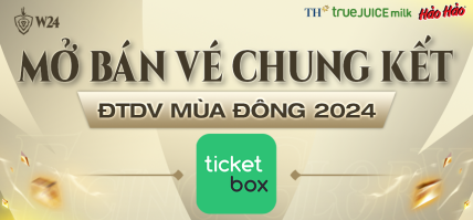 11:00 NGÀY 01/10 MỞ BÁN VÉ THAM DỰ CHUNG KẾT ĐTDV MÙA ĐÔNG 2024 (27/10) TẠI TICKETBOX