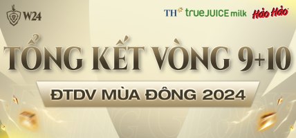 TỔNG KẾT VÒNG 9 & 10: ĐẤU TRƯỜNG DANH VỌNG MÙA ĐÔNG 2024: “NHÀ VUA AOG” TRỞ LẠI, FPT PHONG ĐỘ ĐÁNG BÁO ĐỘNG