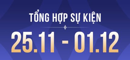 TỔNG HỢP SỰ KIỆN (25.11 – 01.12)