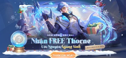 SĂN HỒNG HÀI NHI – FREE TRANG PHỤC THORNE ƯỚC NGUYỆN GIÁNG SINH