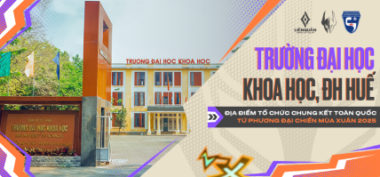 10H00 NGÀY 04/05 | SÂN KHẤU LỚN CHUNG KẾT TỨ PHƯƠNG ĐẠI CHIẾN MÙA XUÂN 2025 XUẤT HIỆN TẠI ĐẠI HỌC KHOA HỌC, ĐẠI HỌC HUẾ