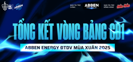 ABBEN ENERGY ĐẤU TRƯỜNG DANH VỌNG MÙA XUÂN 2025: TỔNG KẾT VÒNG BẢNG GIAI ĐOẠN 1