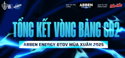 TỔNG KẾT GIAI ĐOẠN 2 – ABBEN ENERGY ĐẤU TRƯỜNG DANH VỌNG MÙA XUÂN 2025: LỘ DIỆN TỨ HÙNG TRANH TÀI TẠI VÒNG PLAY-OFF
