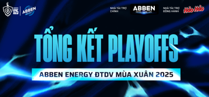 ABBEN ENERGY ĐẤU TRƯỜNG DANH VỌNG MÙA XUÂN 2025: PLAY-OFF 1+2 BÙNG NỔ CẢM XÚC, 3 ỨNG CỬ VIÊN SÁNG GIÁ THẲNG TIẾN CUNG THỂ THAO TIÊN SƠN
