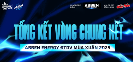 CHUNG KẾT ABBEN ENERGY ĐẤU TRƯỜNG DANH VỌNG MÙA XUÂN 2025: SAIGON PHANTOM XÁC LẬP KỶ LỤC “VÔ TIỀN KHOÁNG HẬU” 10 LẦN LÊN NGÔI VÔ ĐỊCH