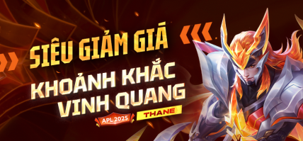 Mở bán trang phục Thane Khoảnh khắc vinh quang