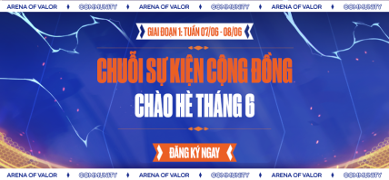 CHÁY HẾT MÌNH CÙNG CHUỖI SỰ KIỆN CỘNG ĐỒNG CHÀO HÈ THÁNG 6 – GIAI ĐOẠN 1 (07/06 – 08/06)