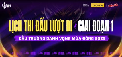 LỊCH THI ĐẤU LƯỢT ĐI – VÒNG BẢNG (GIAI ĐOẠN 1) – ĐTDV MÙA ĐÔNG 2025