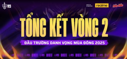 TỔNG KẾT ĐẤU TRƯỜNG DANH VỌNG MÙA ĐÔNG 2025 – VÒNG 2: THẾ TRẬN MỘT CHIỀU, CƠN MƯA ĐIỂM 3