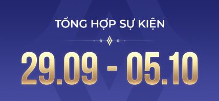 TỔNG HỢP SỰ KIỆN 29.09 – 05.10
