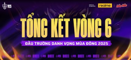 TỔNG KẾT ĐẤU TRƯỜNG DANH VỌNG MÙA ĐÔNG 2025 – VÒNG 6: TDT-1S RƯỢT ĐUỔI NGHẸT THỞ, FPT-SGP ĐẤU TRÍ CĂNG NÃO