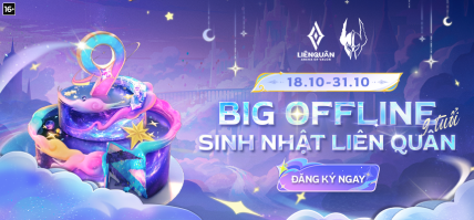 NHẬN QUÀ SINH NHẬT CỰC HẤP DẪN TẠI CHUỖI SỰ KIỆN CỘNG ĐỒNG SINH NHẬT LIÊN QUÂN 9 TUỔI TỪ NGÀY 18/10 ĐẾN HẾT 31/10