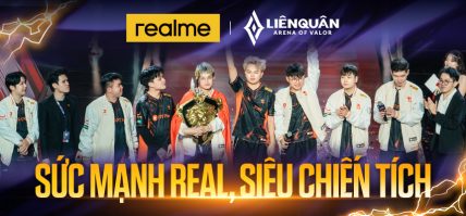 realme đồng hành cùng cộng đồng Liên Quân Mobile Việt Nam 2025: Hành trình bứt phá giới hạn và chinh phục đam mê với “Sức Mạnh Real, Siêu Chiến Tích”