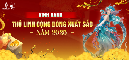 VINH DANH TOP LEADER CỘNG ĐỒNG LIÊN QUÂN MOBILE NĂM 2025