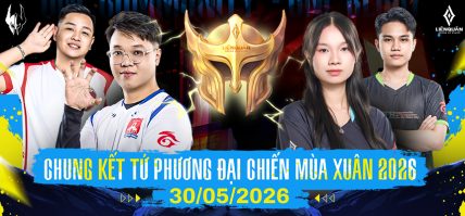 TÂN VƯƠNG TỨ PHƯƠNG ĐẠI CHIẾN MÙA XUÂN 2026 SẼ CHÍNH THỨC LỘ DIỆN VÀO NGÀY 30/05