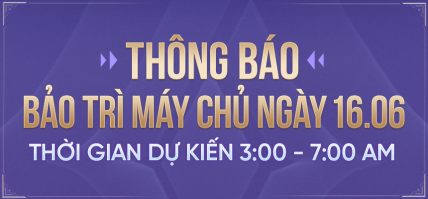 BẢO TRÌ MÁY CHỦ MẶT TRỜI NGÀY 16/6/2026
