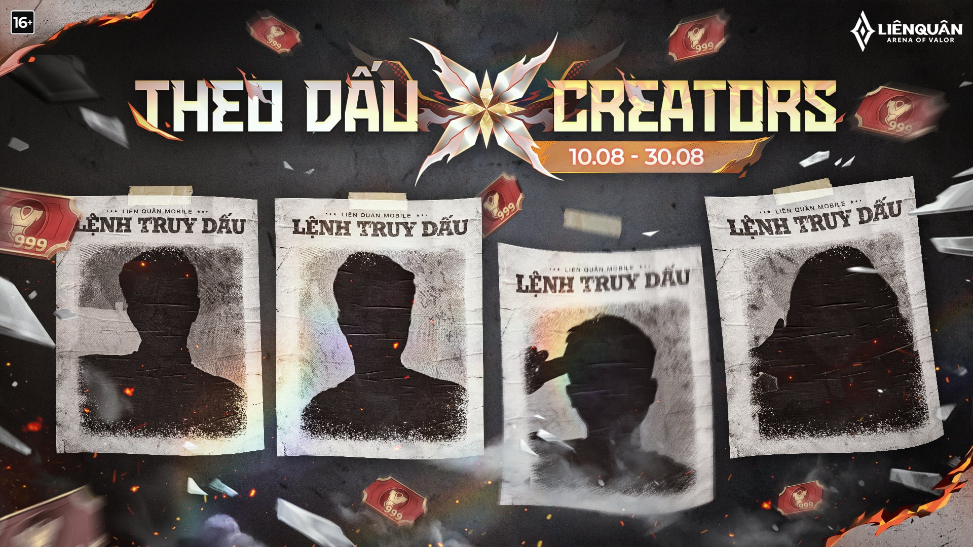 TRUY DẤU CREATOR – BOUNTY HUNTER CHÍNH THỨC BẮT ĐẦU