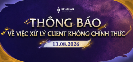 THÔNG BÁO VỀ VIỆC XỬ LÝ CLIENT KHÔNG CHÍNH THỨC TẠI VIỆT NAM