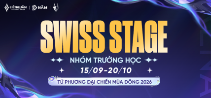 SWISS STAGE – NHÓM TRƯỜNG HỌC | TỨ PHƯƠNG ĐẠI CHIẾN MÙA ĐÔNG 2026 | TOP 8 TRƯỜNG HỌC XUẤT SẮC NHẤT TOÀN QUỐC CHÍNH THỨC BƯỚC VÀO HÀNH TRÌNH CHINH PHỤC VINH QUANG